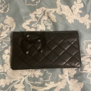 Chanel long wallet, pre-loved